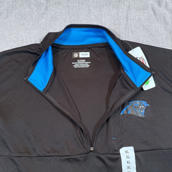 Carolina Panthers Shirt Mens XL NFL Football Team Apparel Pullover Panthers Blue - Picture 4 of 12